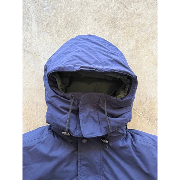 VTG 80s/90s Eddie Bauer Goose Down Ridgeline Gore-Tex Winter Hooded Jacket Large - Picture 4 of 10